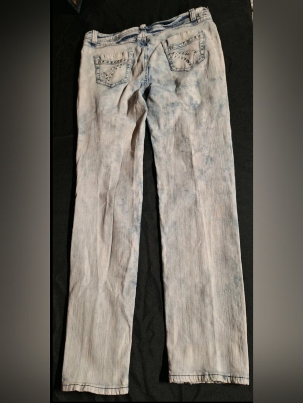 VIP Light Blue Distressed Skinny Jeans
